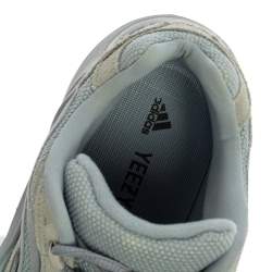 Pre Owned Yeezy x Adidas Hospital Blue Mesh And Suede Boost 700 V2 Sneakers Size 38