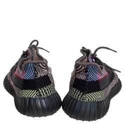 Pre Owned Adidas Yeezy Boost 350 V2 Yecheil Multicolor Knit Fabric (Non-Reflective) Size 39.5