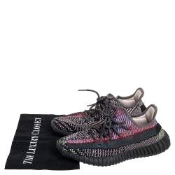 Pre Owned Adidas Yeezy Boost 350 V2 Yecheil Multicolor Knit Fabric (Non-Reflective) Size 39.5