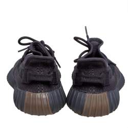 Pre Owned  حذاء رياضي اديداس X ييزي بوست 350 V2 تريكو قطن رصاصي مقاس 38.5