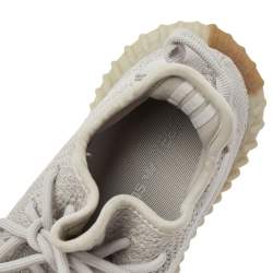 Pre Owned حذاء رياضي ييزي x أديداس بوست 350 ڨي2 سيسامي قماش تريكو رصاصي مقاس 36