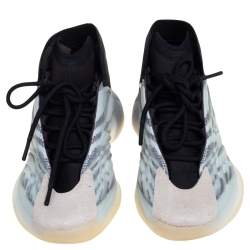 Pre Owned Yeezy x adidas Multicolor Mesh And Fabric QNTM High Top Sneakers Size 40 2/3