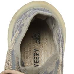 Pre Owned Yeezy x adidas Grey Knit Fabric Boost 380 Mist Reflective Low Top Sneakers Size 38 1/3