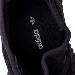 Pre Owned حذاء رياضي ييزي x أديداس بوست 350 V2 سيندر قماش تريكو أسود مقاس 40