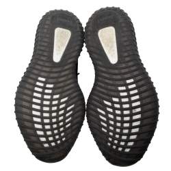 Pre Owned حذاء رياضي أديداس X ييزي بوست 350 V2 قماش تريكو أسود مقاس 45 1/3