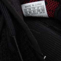 Pre Owned حذاء رياضي أديداس X ييزي بوست 350 V2 قماش تريكو أسود مقاس 45 1/3