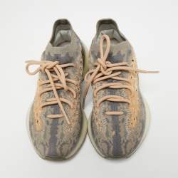 Pre Owned Yeezy x Adidas Multicolor Fabric And Mesh Yeezy Boost 380 Mist Reflective Sneakers Size 39.5 