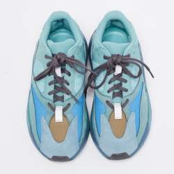 Pre Owned حذاء رياضي ييزي x أديداس ييزي 700 قماش وسويدي متعدد الألوان مقاس 39.5