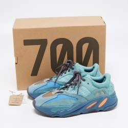 Pre Owned حذاء رياضي ييزي x أديداس ييزي 700 قماش وسويدي متعدد الألوان مقاس 39.5