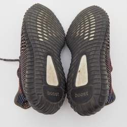 Pre Owned حذاء رياضي ييزي x أديداس بوست 350 ڨي2 يشيل قماش تريكو متعدد الألوان (غير عاكس) مقاس 36 2/3