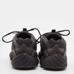 Pre Owned Yeezy x Adidas Grey Suede and Mesh Boost 500 Utility Sneakers Size 39 1/3