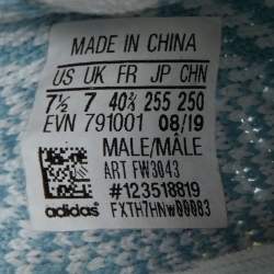 Adidas Yeezy Green Knit Fabric Boost 350 V2 Cloud (Non-Reflective) Sneakers Size 40 2/3