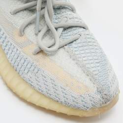 Adidas Yeezy Green Knit Fabric Boost 350 V2 Cloud (Non-Reflective) Sneakers Size 40 2/3