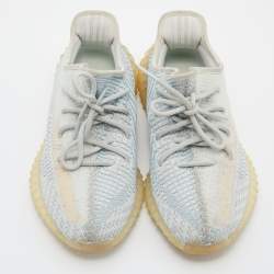 Adidas Yeezy Green Knit Fabric Boost 350 V2 Cloud (Non-Reflective) Sneakers Size 40 2/3
