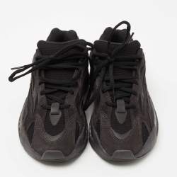 Pre Owned Yeezy x Adidas Black Suede and Mesh Boost 700 V2 Vanta Sneakers Size 38 2/3