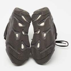 Pre Owned Yeezy x Adidas Black Suede and Mesh Boost 700 V2 Vanta Sneakers Size 38 2/3