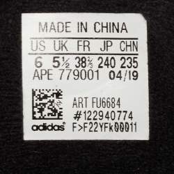 Pre Owned Yeezy x Adidas Black Suede and Mesh Boost 700 V2 Vanta Sneakers Size 38 2/3