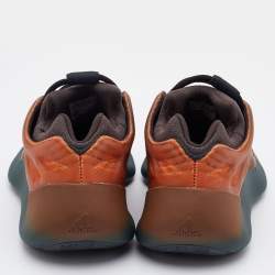 Pre Owned Yeezy x Adidas Orange PVC and Fabric Yeezy 700 V3 Copper Sneakers Size 37 1/3