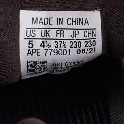 Pre Owned Yeezy x Adidas Orange PVC and Fabric Yeezy 700 V3 Copper Sneakers Size 37 1/3