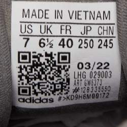 Pre Owned Yeezy x Adidas Grey Suede and Mesh Yeezy 500 Granite Sneakers Size 40