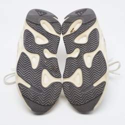 Pre Owned Yeezy x Adidas Cream Suede and Mesh Boost 700 Analog Sneakers Size 38