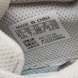 Pre Owned Yeezy x Adidas Cream Suede and Mesh Boost 700 Analog Sneakers Size 38