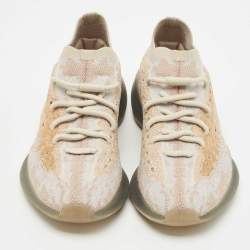 Pre Owned Yeezy x Adidas Multicolor Fabric Boost 380 -Pepper Sneakers Size 38 1/3