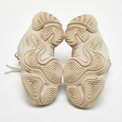 Pre Owned Yeezy x Adidas Grey Suede Yeezy 500  Sneakers Size 36