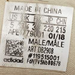 Pre Owned Yeezy x Adidas Grey Suede Yeezy 500  Sneakers Size 36