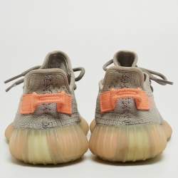 Yeezy x Adidas Grey Knit Fabric Boost 350 V2 True Form Sneakers Size 37 1/3