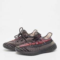 Pre Owned Yeezy x Adidas Multicolor Knit Fabric Boost 350 V2 Yecheil (Non-Reflective) Sneakers Size 38