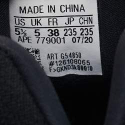 Pre Owned Yeezy x Adidas Blue Mesh and Rubber Boost 700 V3 Arzareth Sneakers Size 38