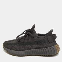 Adidas x Yeezy Brown/Cream Knit Fabric And Mesh Boost 350 V2 Zyon