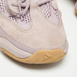 Yeezy x Adidas Purple Suede and Fabric Yeezy 500 Sneakers Size 38