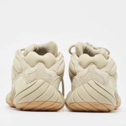 Pre Owned Yeezy x Adidas Grey  Suede and Nylon Yeezy 500  Sneakers Size 38 2/3