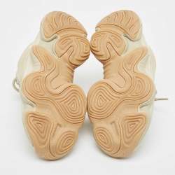 Pre Owned Yeezy x Adidas Grey  Suede and Nylon Yeezy 500  Sneakers Size 38 2/3