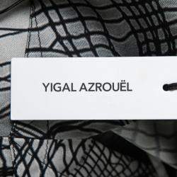 Yigal Azrouel Multicolor Abstract Print Strappy Cropped Jumpsuit M