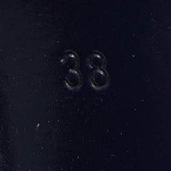 Pre Owned Yves Saint Laurent Multicolor Suede Tribute Platform Sandals Size 38