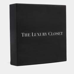 Yves Saint Laurent Black Fabric Waist Belt 90CM