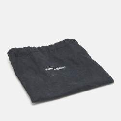 Pre Owned Yves Saint Laurent Silver Tone Open Cuff Bracelet