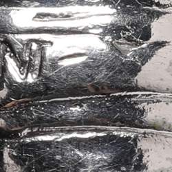 Pre Owned Yves Saint Laurent Arty Dots Green Cabochon Silver Tone Ring Size 49