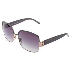Yves Saint Laurent Rose Gold/Grey Gradient YSL 6301/S Square Sunglasses