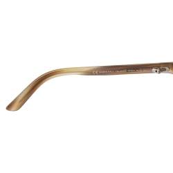 Yves Saint Laurent Beige/Brown Gradient YSL 6134/S Oversized Sunglasses