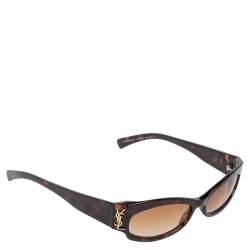 Yves Saint Laurent Tortoise/Brown Gradient YSL 6059/S Rectangular Sunglasses
