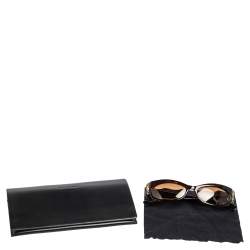 Yves Saint Laurent Tortoise/Brown Gradient YSL 6059/S Rectangular Sunglasses