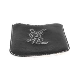 Yves Saint Laurent Black Leather Phone Cover