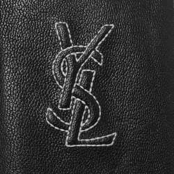 Yves Saint Laurent Black Leather Phone Cover