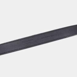 Pre Owned Yves Saint Laurent White/Brown Pony Hair Mombasa Horn Belt 100 CM