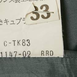 مملوكة مسبقًا طقم بليزر وتنورة إيف سان لوران فينتدج من صوف بلون تركواز مقاسات متوسط - كبير