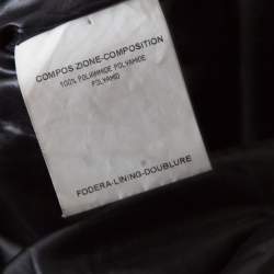 Yves Saint Laurent Paris Black Zip Front Windcheater Jacket M